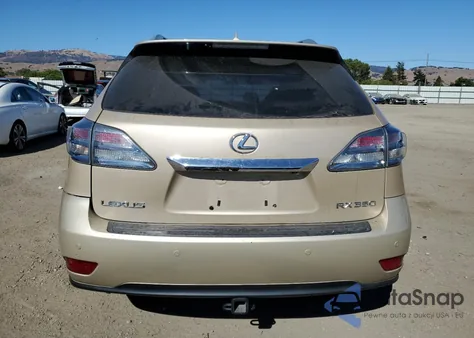 2010 Lexus Rx 350 z USA, uszkodzony, nr VIN 2T2BK1BA9AC048937